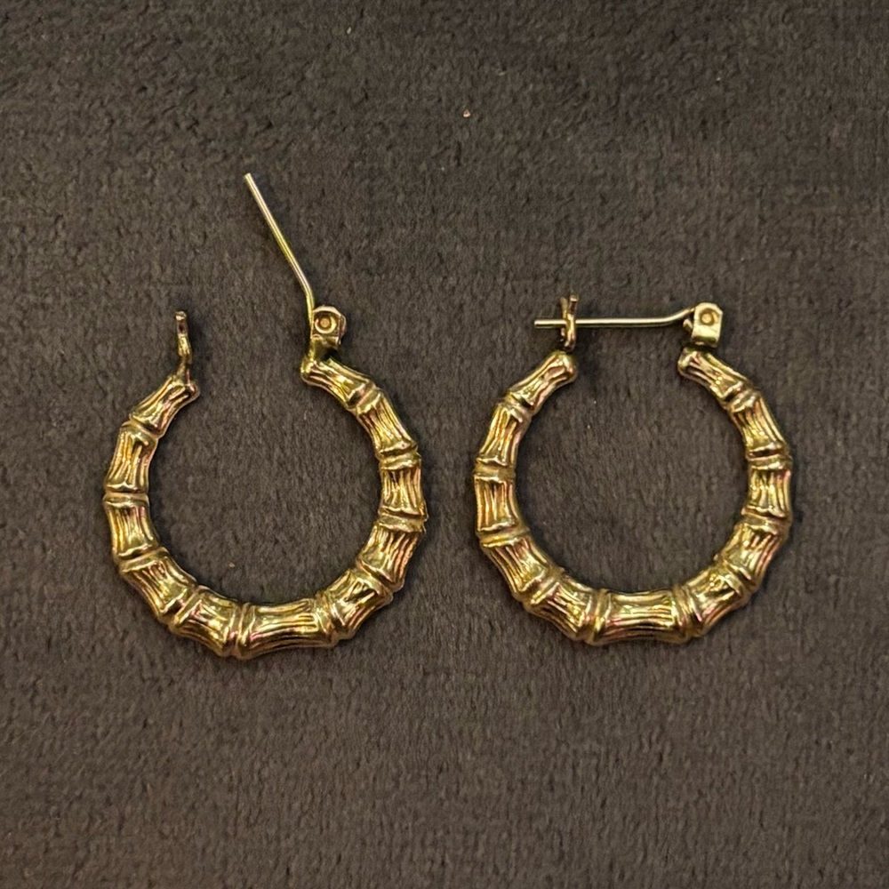 10k Gold Hoop Earrings
